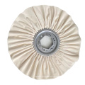 Bias airway Medium hard white Cloth Buffing Wheel